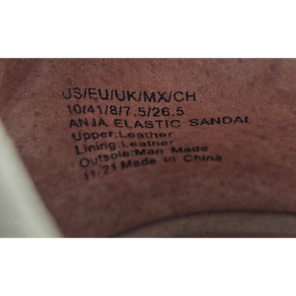 Women's - Gentle Souls by Kenneth Cole Anja Elastic Heeled Sandals, Size 10 - Picture 9 of 10